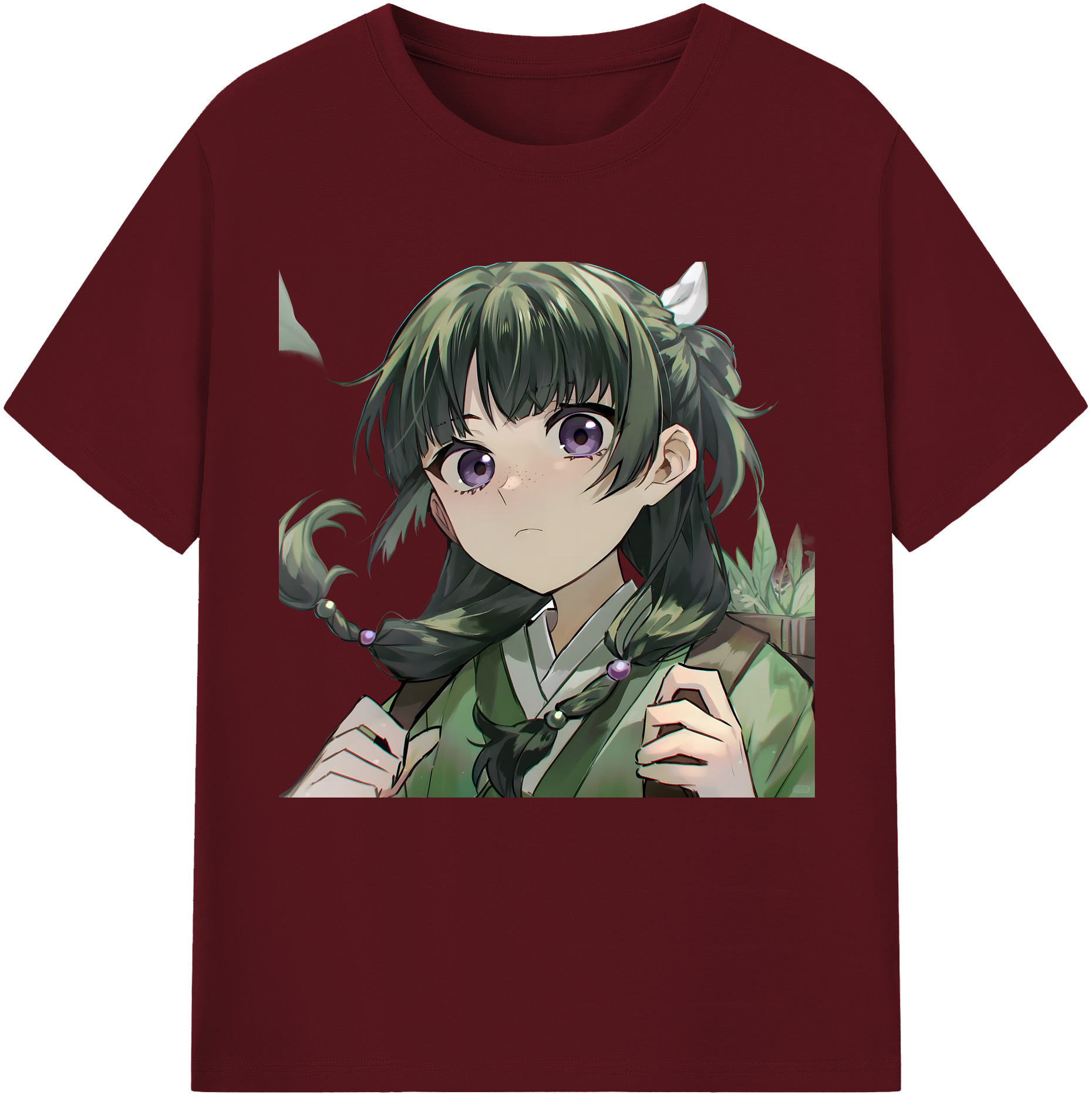 （画像用） 薬屋のひとりごと The Apothecary Diaries 綿100％半袖Tシャツ（フロントプリント）